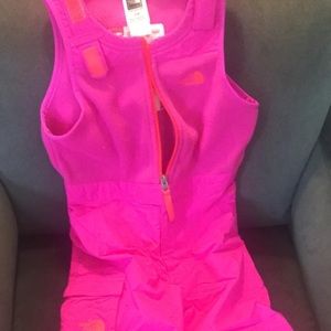 EUC north Face snow bib size 4/5